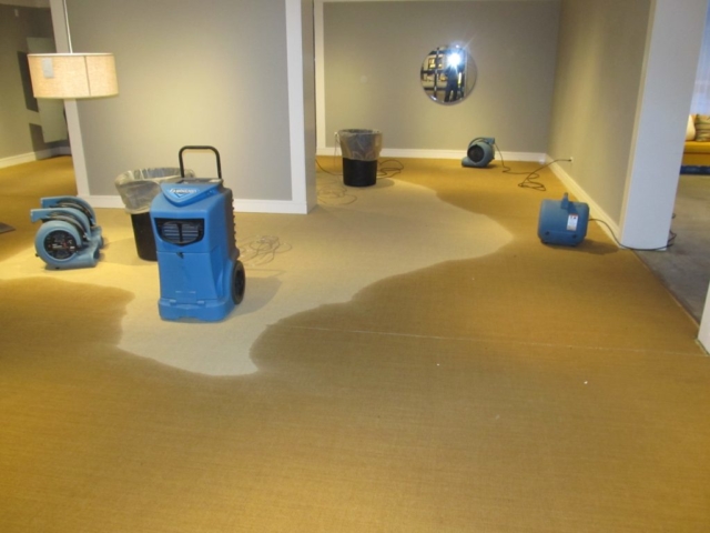 Water Damage Lake Forest January 2024